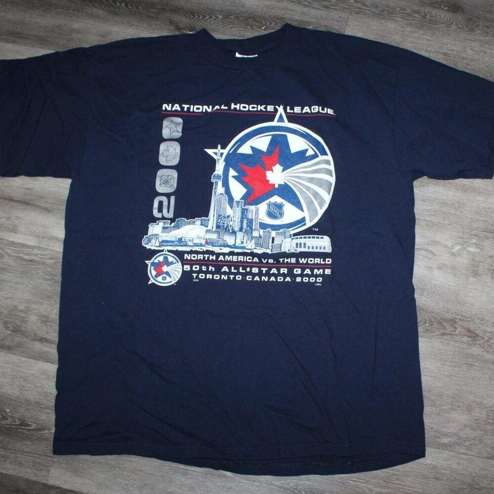 90S 2000S Clothing Y2K Nhl All Star Game 2000 Toronto Maple Leafs Shirt